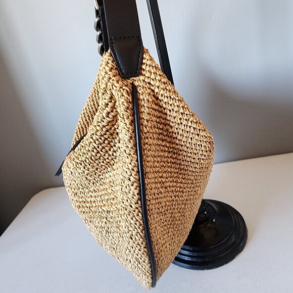 Rag & Bone Straw Hobo "EUC" - Picture 7 of 16